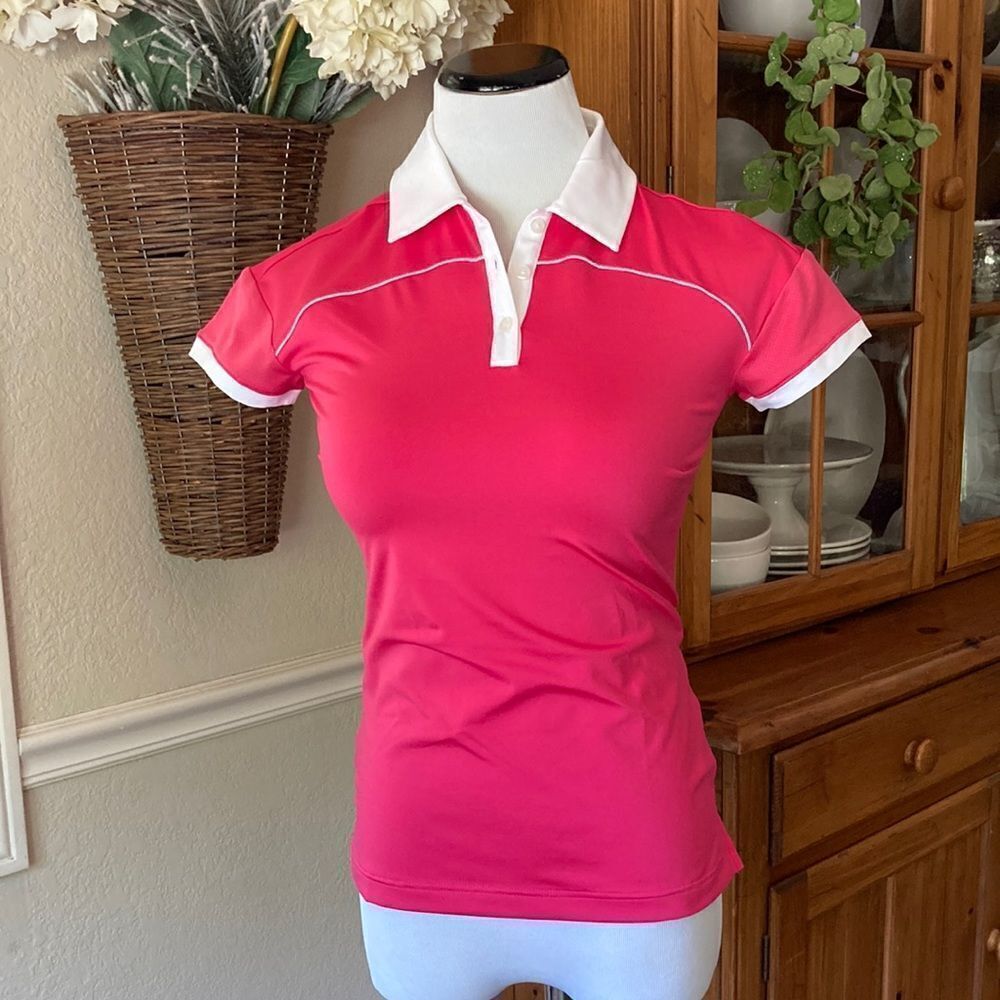 Adidas Golf ClimaCool Extreme Performance Top Size XS Barbie Pink New With Tags